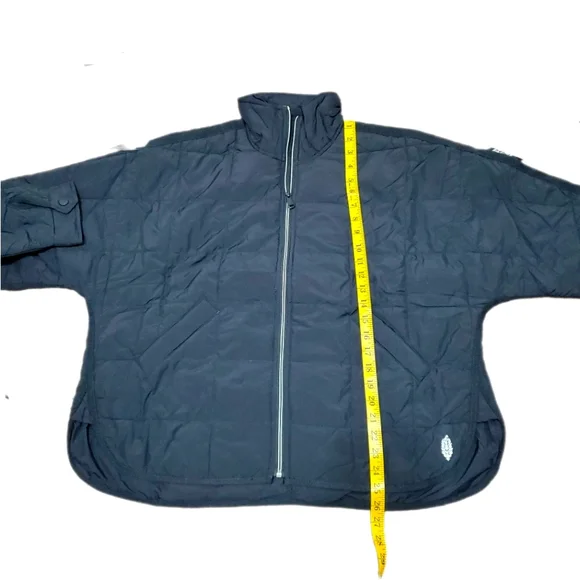 FP Movement X Hatch Black Pippa Packable Maternity Puffer Jacket Size XSmall